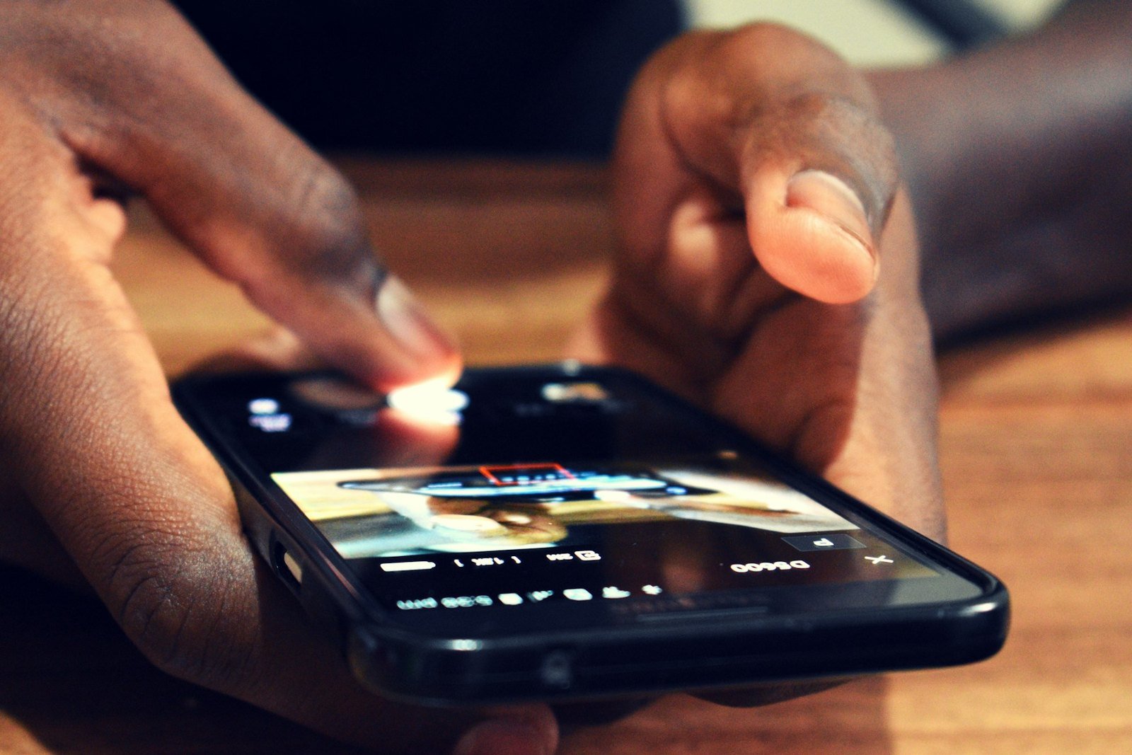 Smartphone used for mobile connectivity